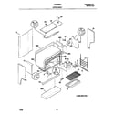 Frigidaire TGO356BHW1 upper body diagram