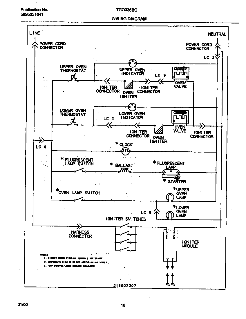 Tappan TGO336BGD1 wiring diagram diagram