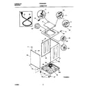 Frigidaire FWX223LBS7 p12v0019 wshr cab,top diagram