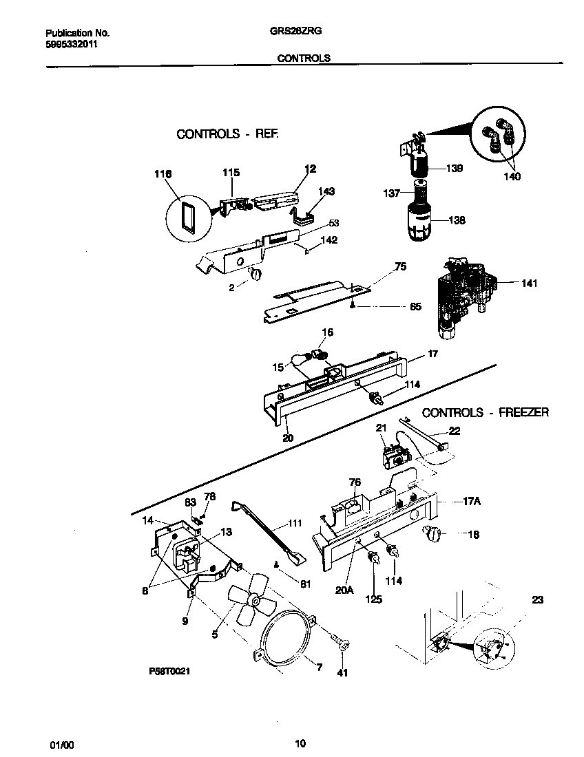 Gibson GRS26ZRGD0 controls diagram