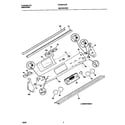 Frigidaire FED387CHSC control panel diagram