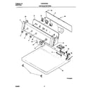 Frigidaire FDG700FHS0 control panel diagram