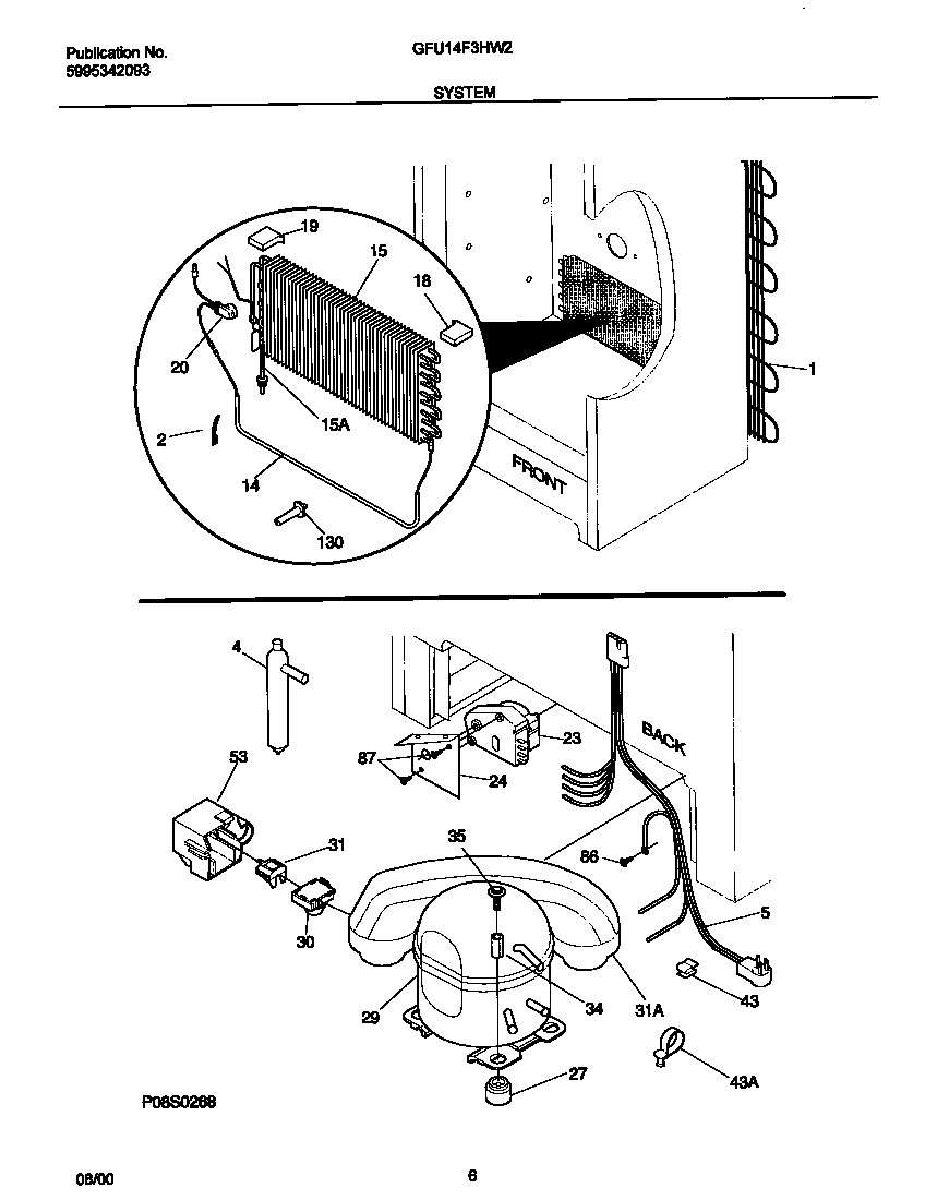 Gibson GFU14F3HW2 system diagram