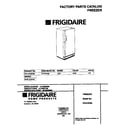 Frigidaire FFU14F9GW4 cover diagram