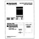Frigidaire MEF352SFWC cover diagram