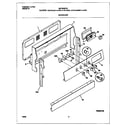 Frigidaire MEF352SFWC backguard diagram