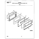 Frigidaire MEF352SFWC door diagram