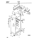 Frigidaire F44C18SHW1 cabinet diagram