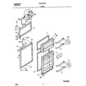 Frigidaire FRT18TPHW1 door diagram