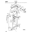 Frigidaire FRT18TPHW1 cabinet diagram