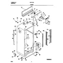 Frigidaire FRT21LRGW7 cabinet diagram