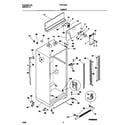 Frigidaire FRT21QRJW3 cabinet diagram