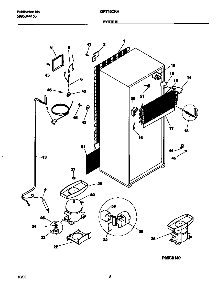 Gibson GRT16CRHW4 system diagram
