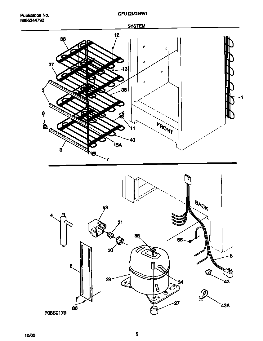 Gibson GFU12M2GW1 system diagram