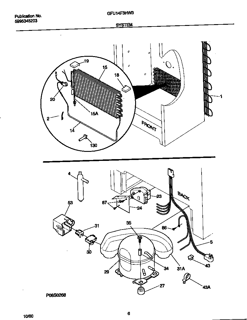 Gibson GFU14F3HW3 system diagram
