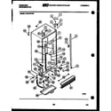 Frigidaire FPZ19VFA0 cabinet parts diagram