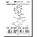 Frigidaire REGS37BFW1 broiler parts diagram