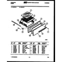 Frigidaire G31BFL1 broiler drawer parts diagram