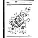 Frigidaire GB135FH2 burner parts diagram