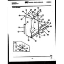 Frigidaire FPE21TIEF0 exterior parts diagram