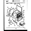 Frigidaire R24CW5 body parts diagram