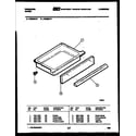 Frigidaire RS35BAH2 drawer parts diagram