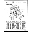 Frigidaire RS35BAH2 backguard diagram