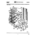 Frigidaire UF21NL1 system and electrical parts diagram