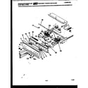 Frigidaire RGCF97EZ control panel diagram