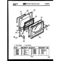 Frigidaire RA30BEL0 door parts diagram