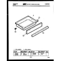 Frigidaire RA30BEL0 drawer parts diagram