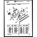 Frigidaire REG433MDW4 control panel diagram