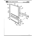 Frigidaire DW5500CDW2 door parts diagram