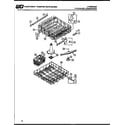 Frigidaire DW5500CDW2 racks and trays diagram