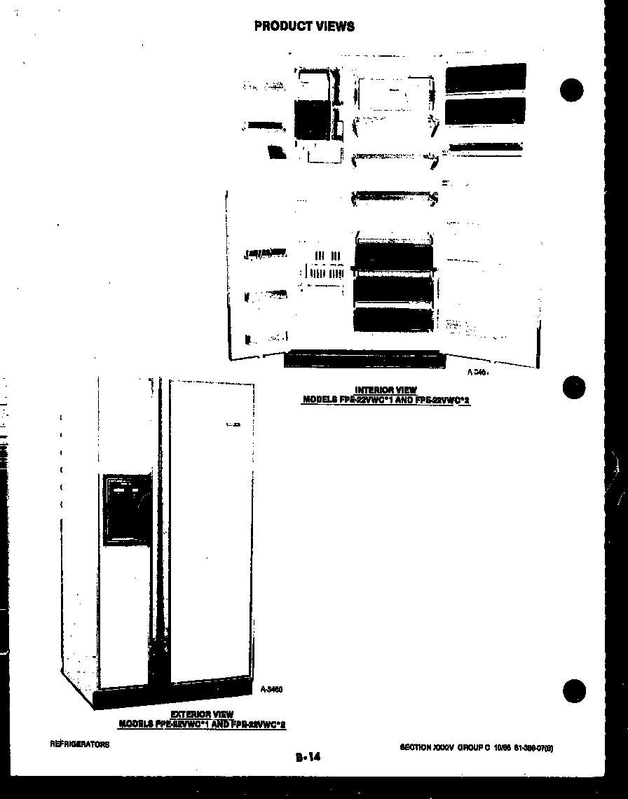 Frigidaire CF16DL2 panel parts diagram