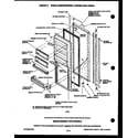Frigidaire CFE20DL2 electrical parts diagram