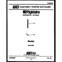 Frigidaire FPI14TFA0 cover page diagram