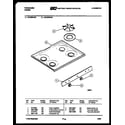 Frigidaire GC32BCL4 cooktop parts diagram