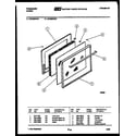 Frigidaire GC32BCL4 door parts diagram