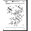 Frigidaire GG32PCL4 burner, manifold and gas control diagram