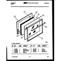 Frigidaire G32BPCW2 door parts diagram