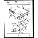 Frigidaire G32BPCW2 burner, manifold and gas control diagram