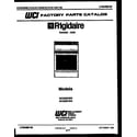 Frigidaire GCG32CL4 cover page diagram