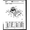 Frigidaire GCG32CL4 broiler drawer parts diagram