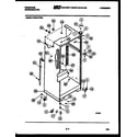 Frigidaire FPCI21TFH0 cabinet parts diagram
