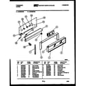 Frigidaire GC34BCL4 control panel diagram