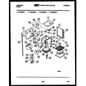 Frigidaire REG638BDW1 lower body parts diagram
