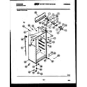 Frigidaire FPD17TFL0 cabinet parts diagram