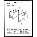 Frigidaire G21CW2 door parts diagram