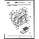 Frigidaire GCG38BCW3 body parts diagram